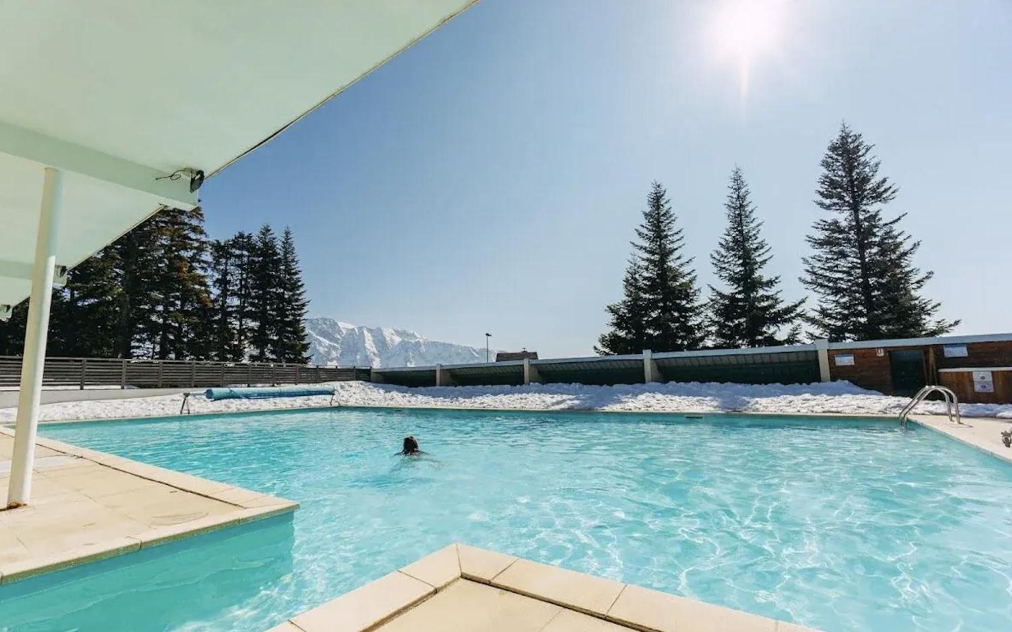 Charmant Appartement Confortable Pour 6 Personnes 40M2 Pied Pistes, Piscine, Wifi, Parking Chamrousse Bagian luar foto